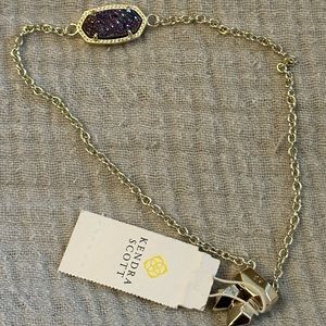 NWT | Kendra Scott Elaina Gold Adjustable Bracelet | One Size